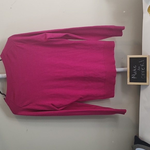 Banana Republic purple cardigan sweater medium - Picture 2 of 8